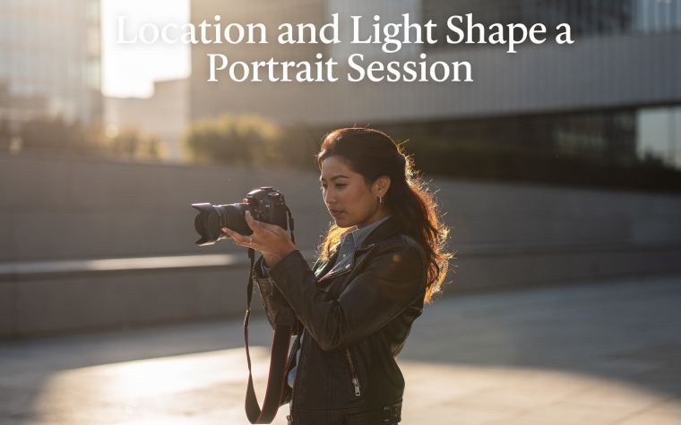 How Location and Light Shape a Portrait Session